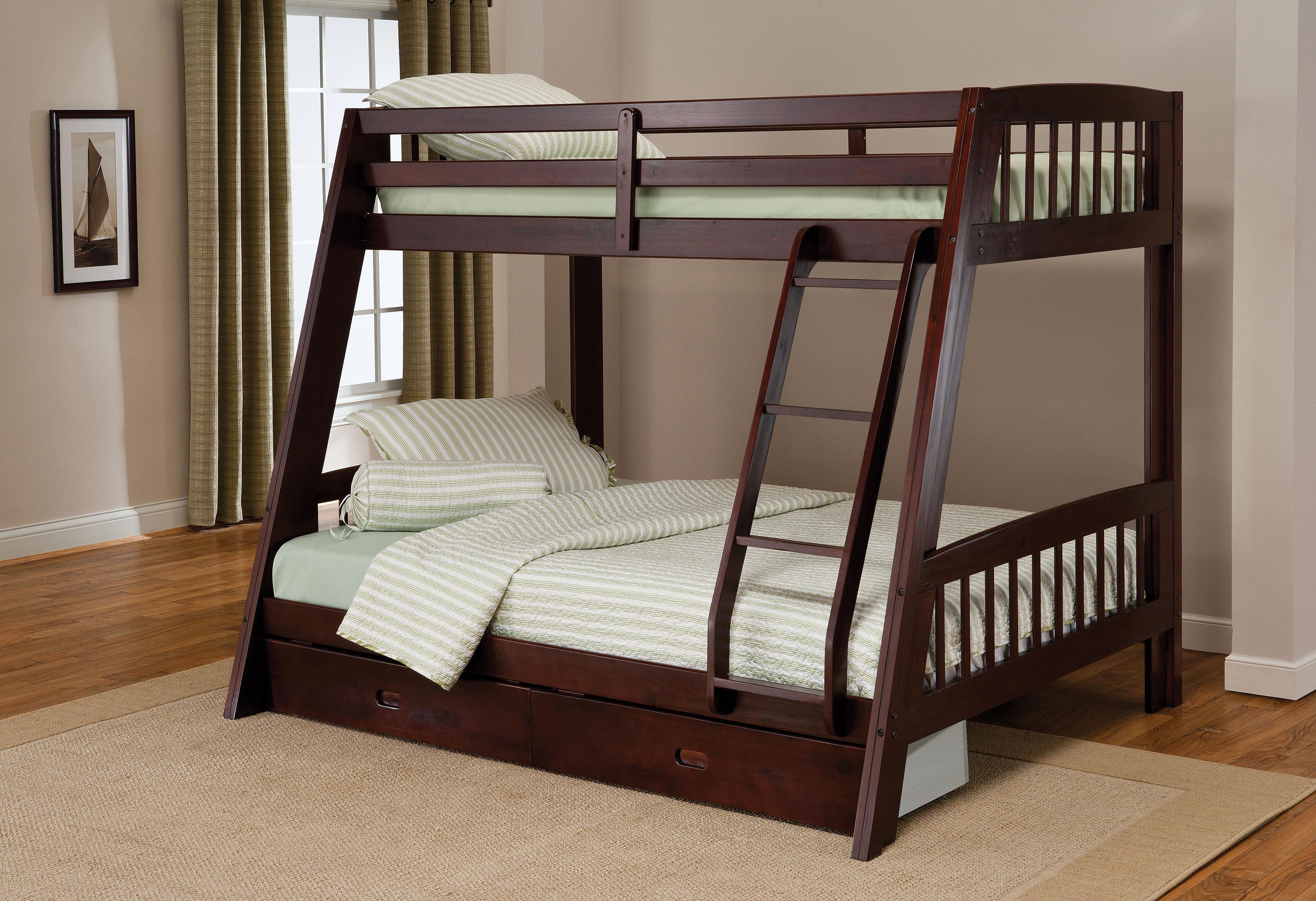 Full bed with hotsell twin on top